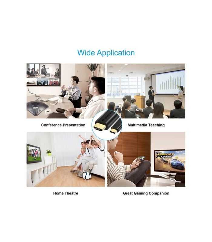 Cablu Usb Type C Hdmi 3m 4k30hz Choetech Xch 0030 Bk