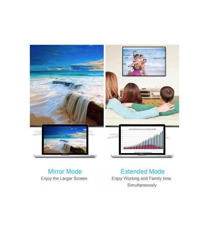 cablu usb type c hdmi choetech xch m180 pd 60w 18m negru 3