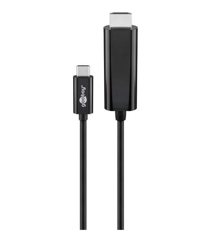 cablu usb type c la hdmi tata tata 18m 4k goobay 1