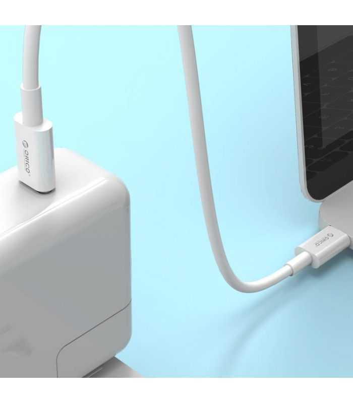 cablu usb type c tata tata 1m alb orico bcu 10 1