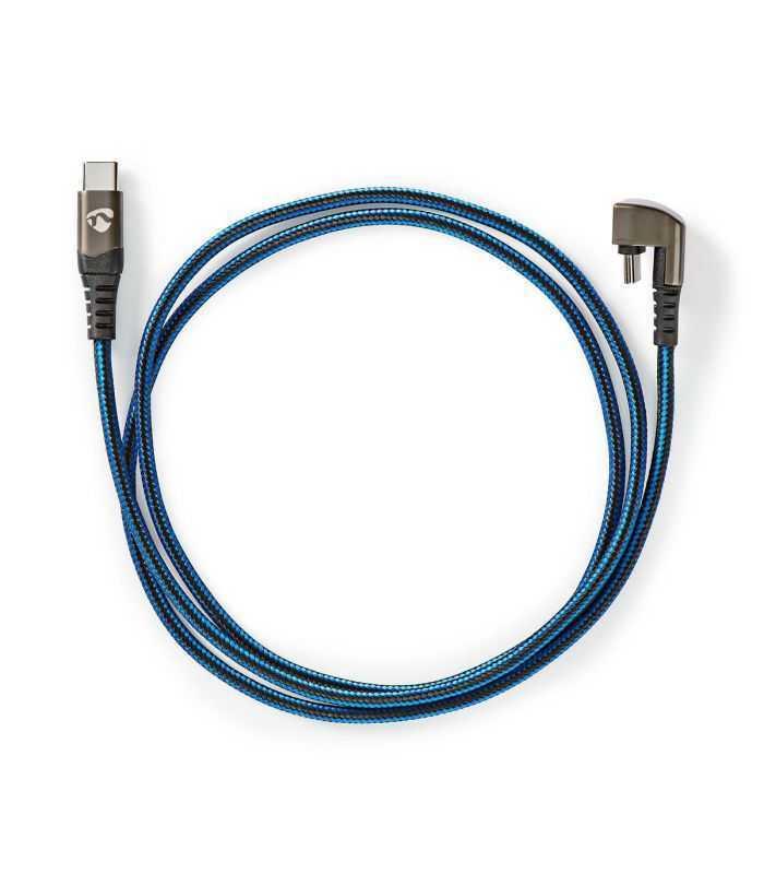 cablu usb type c tata usb type c tata conector gaming 180 2m nedis 4