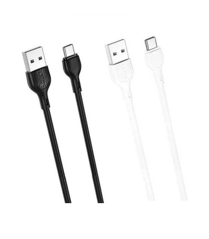 cablu usb type c usb 2m 2a alb xo nb200c wh 1