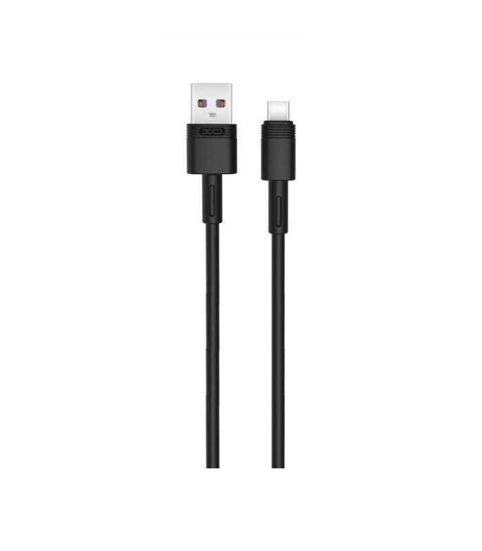 Cablu USB TYPE C - USB Negru 1m 5A XO NB166