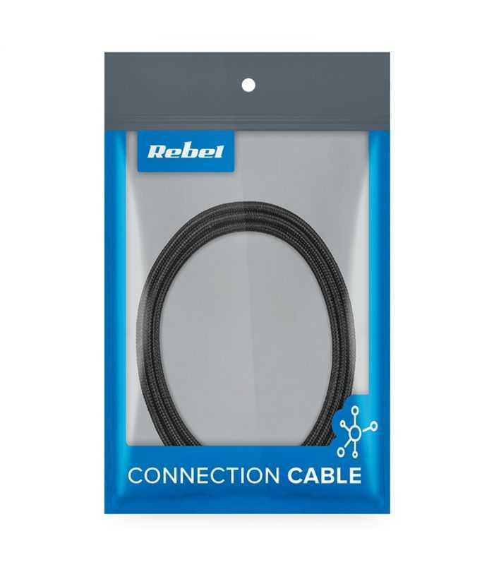 cablu usb type c usb type c 1m rebel 1