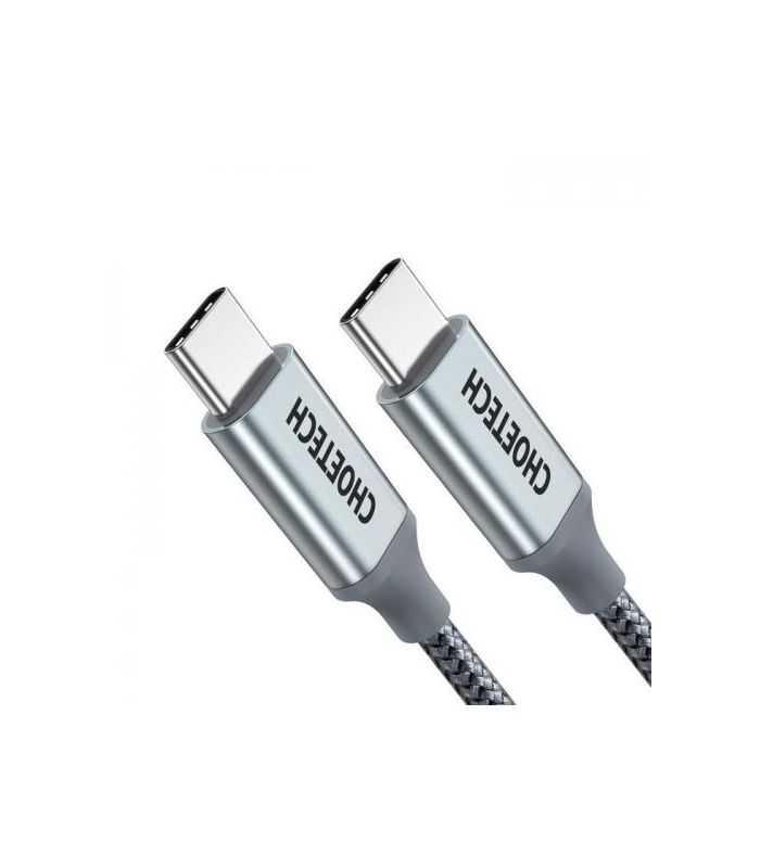 Cablu USB Type C - USB Type C PD 100W 1.8m gri Choetech XCC-1002-GY