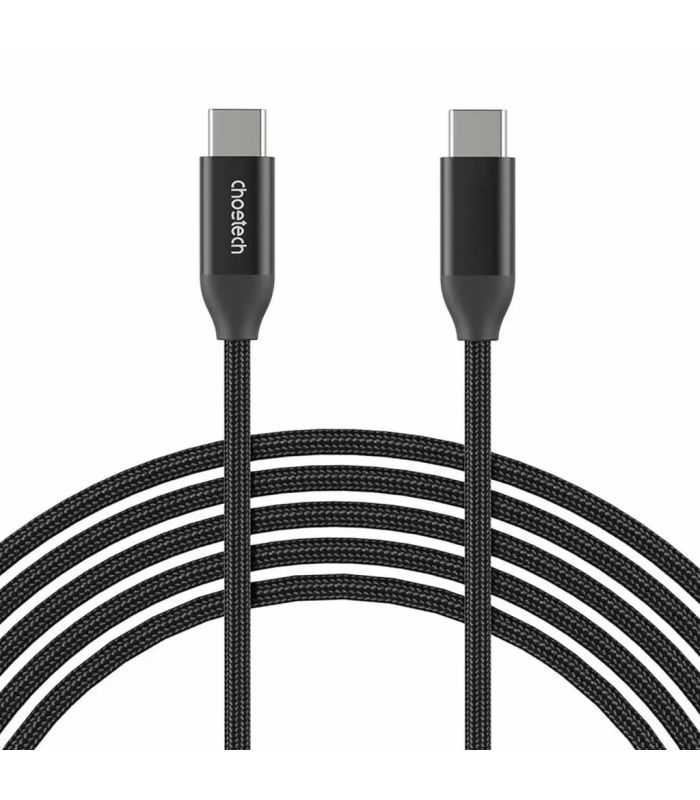Cablu Usb Type C Usb Type C Pd 240w 2m Negru Textil Choetech Xcc 1036 Bk