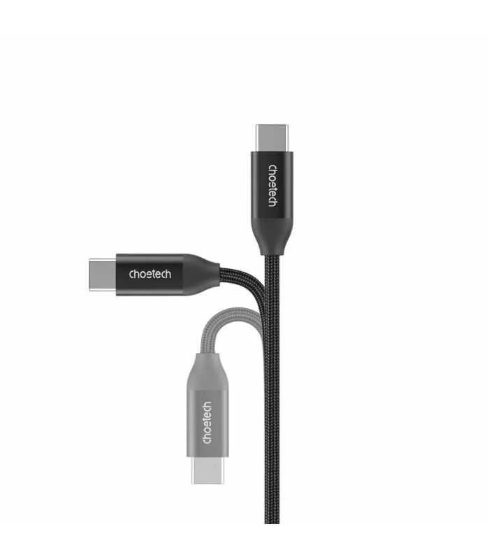 Cablu Usb Type C Usb Type C Pd 240w 5a 1m Negru Textil Choetech Xcc 1035 Bk