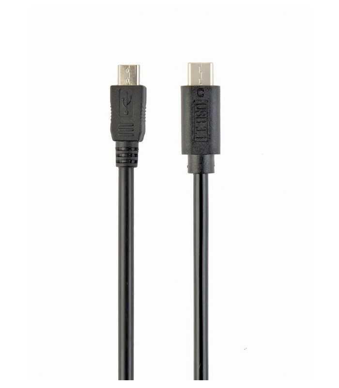 Cablu Usb20 B Micro Mufa Usb Type C Mufa 18m Negru Gembird Ccp Usb2 Mbmcm 6