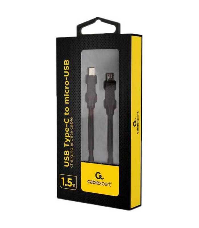 Cablu Usb20 Usb B Micro Mufa Tata Usb Type C Mufa Tata 15m Negru Gembird Cc Usb2 Cmmbm 15m