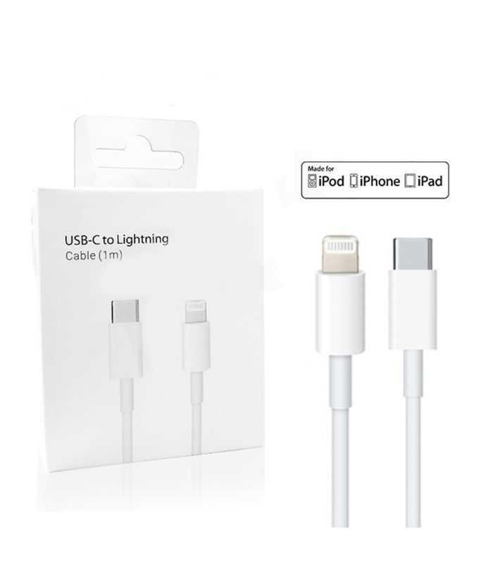 Cablu Usb31 Type C Apple Lightning 1m Alb