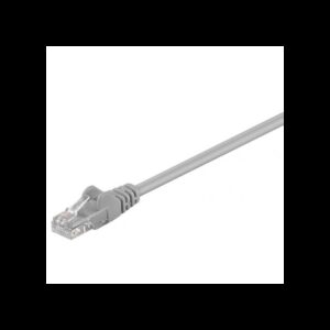 Cablu UTP 0.5m CCA patchcord retea CAT5e 2x RJ45 gri Goobay