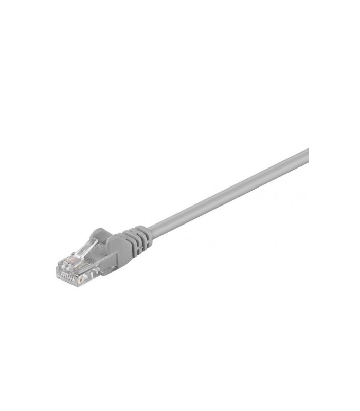 Cablu UTP 30m CCA patchcord retea CAT5e 2x RJ45 neecranat gri Goobay