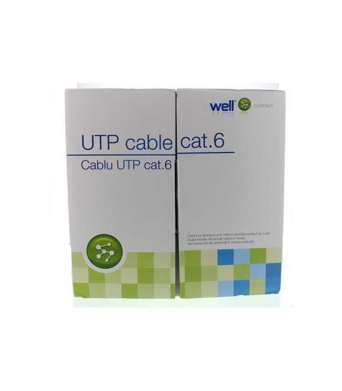 cablu utp cat6 8 fire din cupru well 1