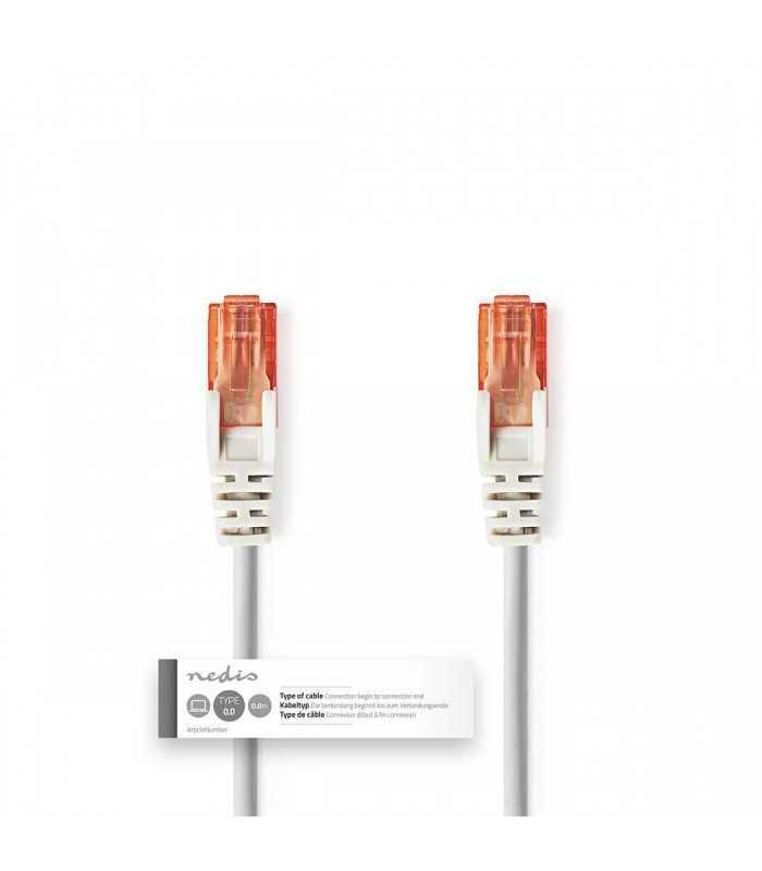 cablu utp cat6 nedis rj45 tata rj45 tata 10m gri 2