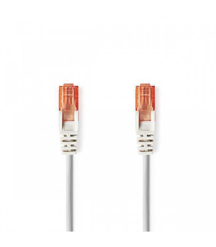 Cablu UTP CAT6 Nedis RJ45 tata - RJ45 tata 5m gri