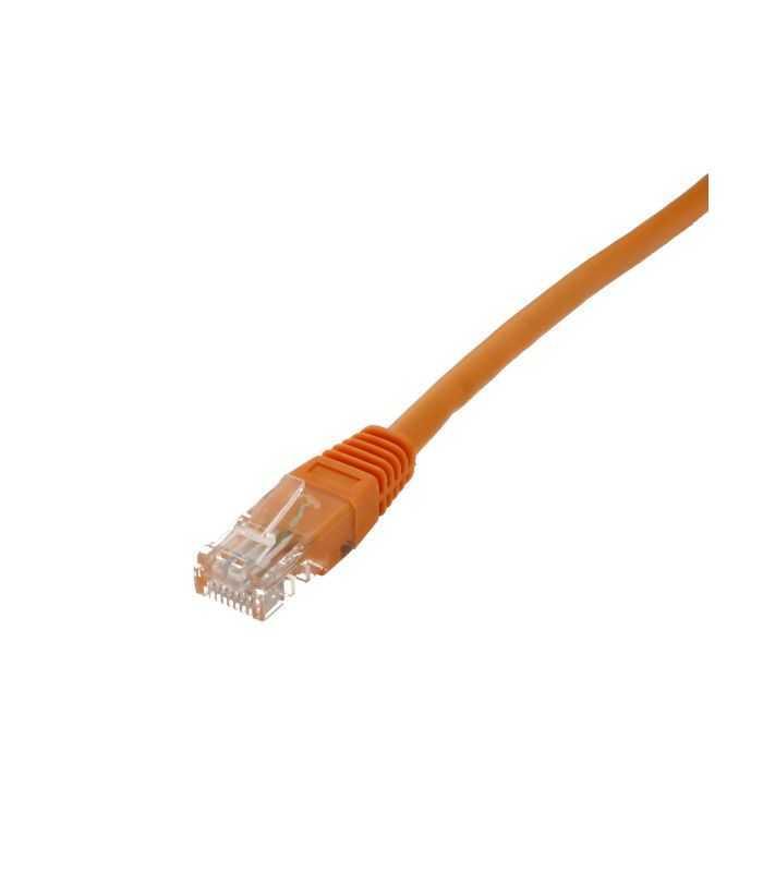 Cablu UTP cat6 patch cord 0.25m portocaliu Well