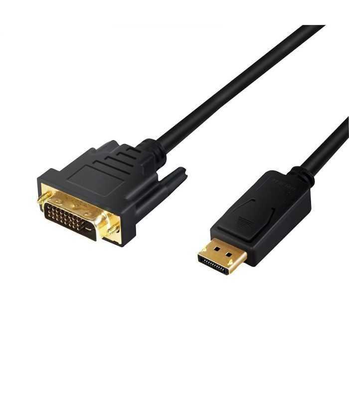 Cablu V12 Displayport Dvi D 241 3m Logilink Cv0132