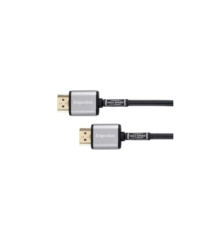 Cablu V2.0 HDMI 1.8m 4K 60Hz UHD Profesional Kruger&Matz 3 Cablu V2.0 HDMI 1.8m 4K 60Hz UHD Profesional Kruger&Matz
