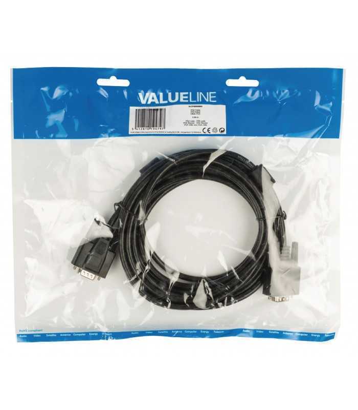 cablu vga tata vga tata 5m valueline 3