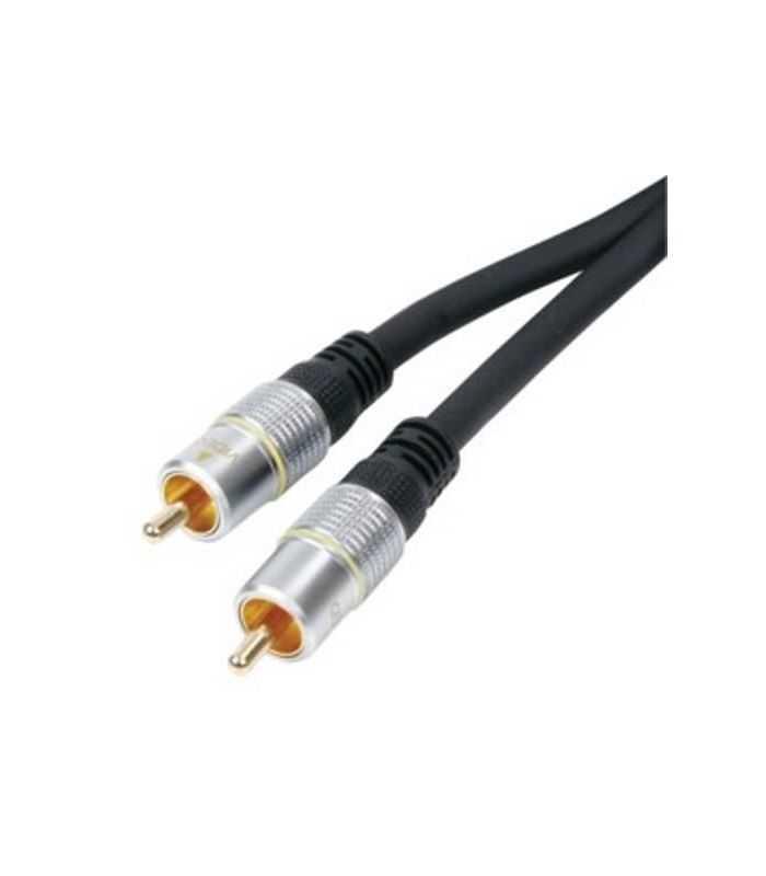 Cablul Video Compozit Rca 10m Profesional Ofc Cupru Placat 24k Hqss3542 10