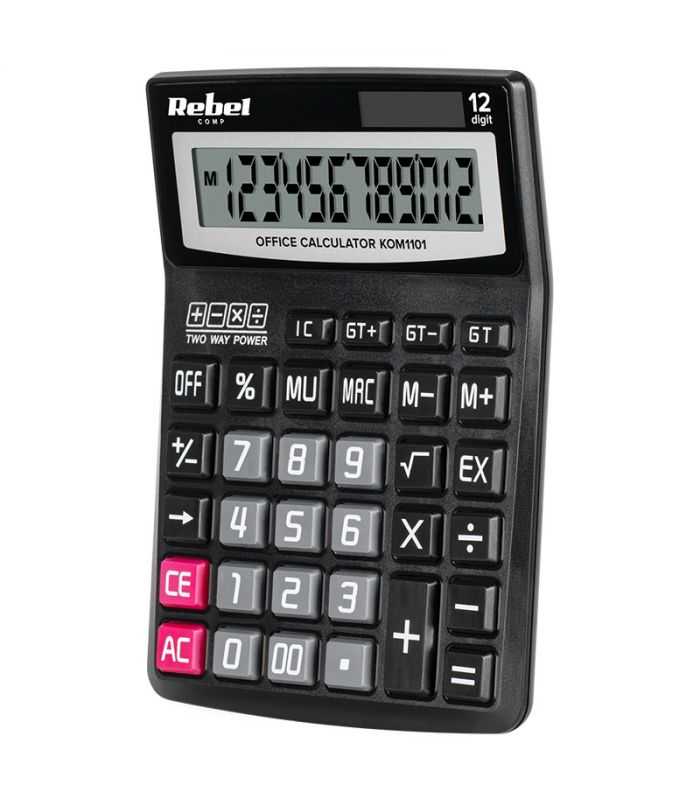 Calculator De Birou 12 Digiti Oc 100 Rebel