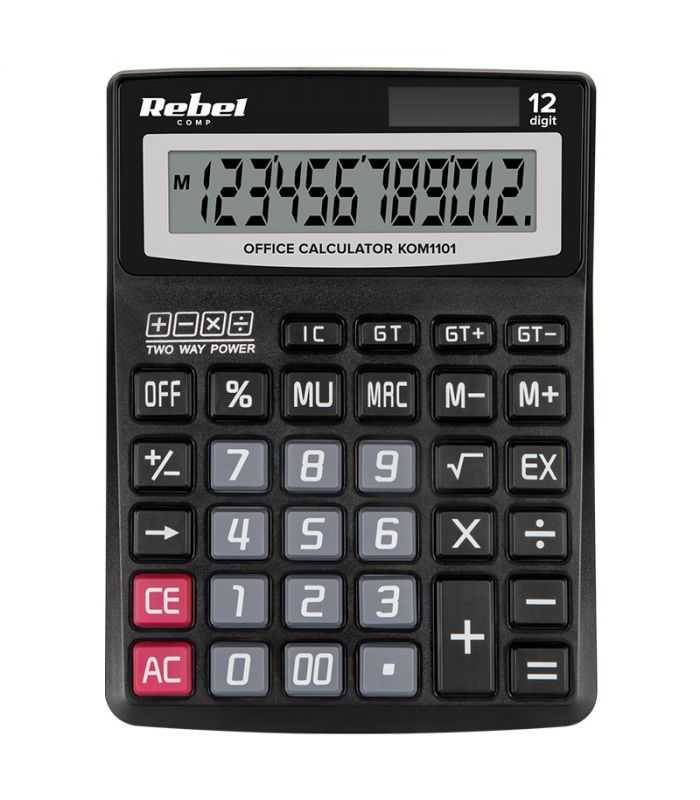Calculator de birou 12 digiti OC-100 REBEL