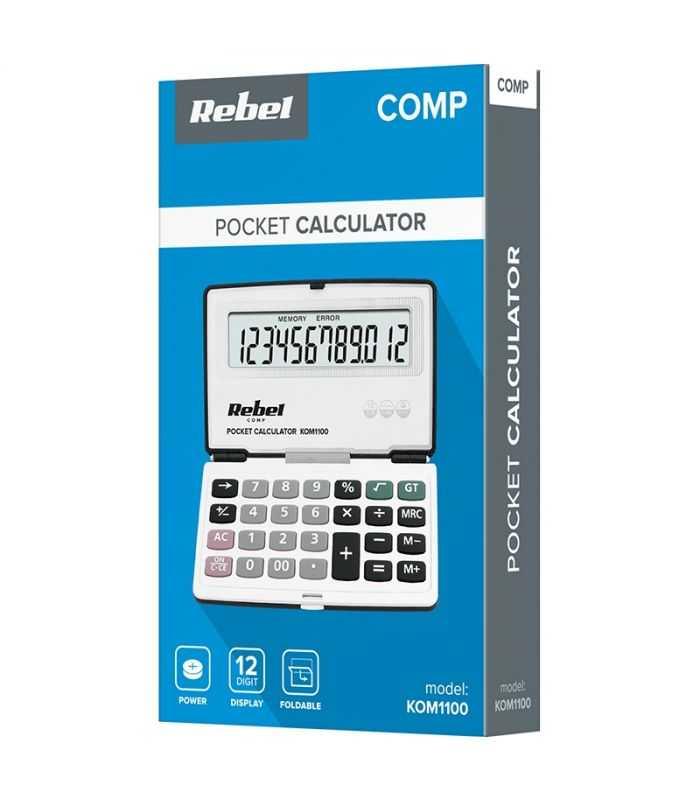 Calculator De Buzunar 12 Digiti Pc 50 Rebel