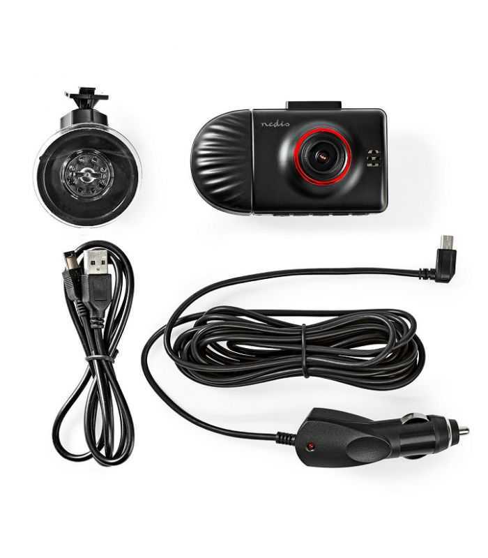 Camera Auto Dvr Dubla Wide Quad Hd 1440p 2k 2 Ch 231 Nedis