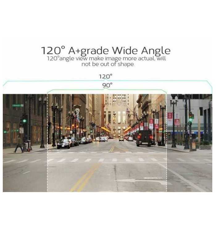 Camera Auto Well Trace 1080p Fhd 720p Ecran 3 Dvr Car Trace Wl