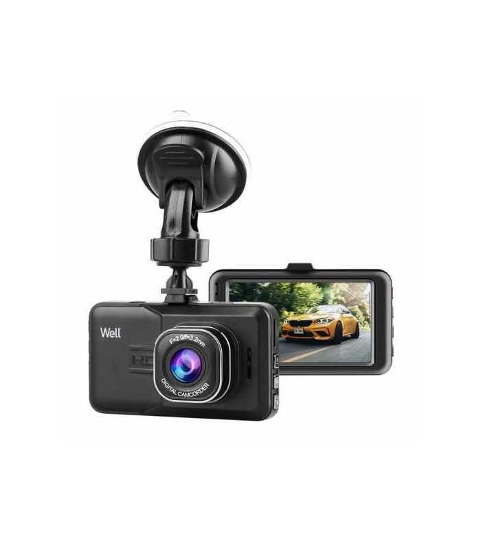 Camera auto Well Trace 1080p FHD 720p ecran 3" DVR-CAR-TRACE-WL
