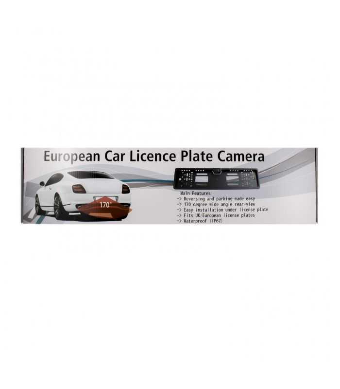 camera pe suport pentru numar de inmatriculare carguard sp008 6