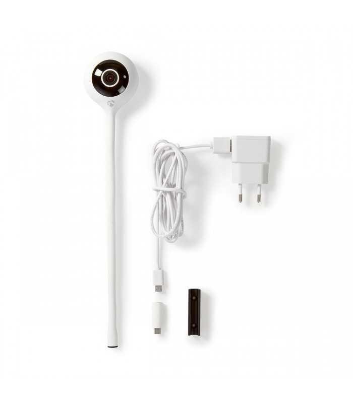 camera smart wifi ip hd 720p cu senzor de temperatura nedis 1