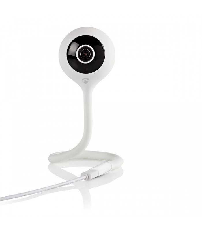 camera smart wifi ip hd 720p cu senzor de temperatura nedis 6