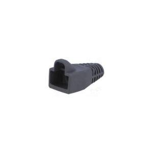 Capac mufa RJ45 protectie negru Well