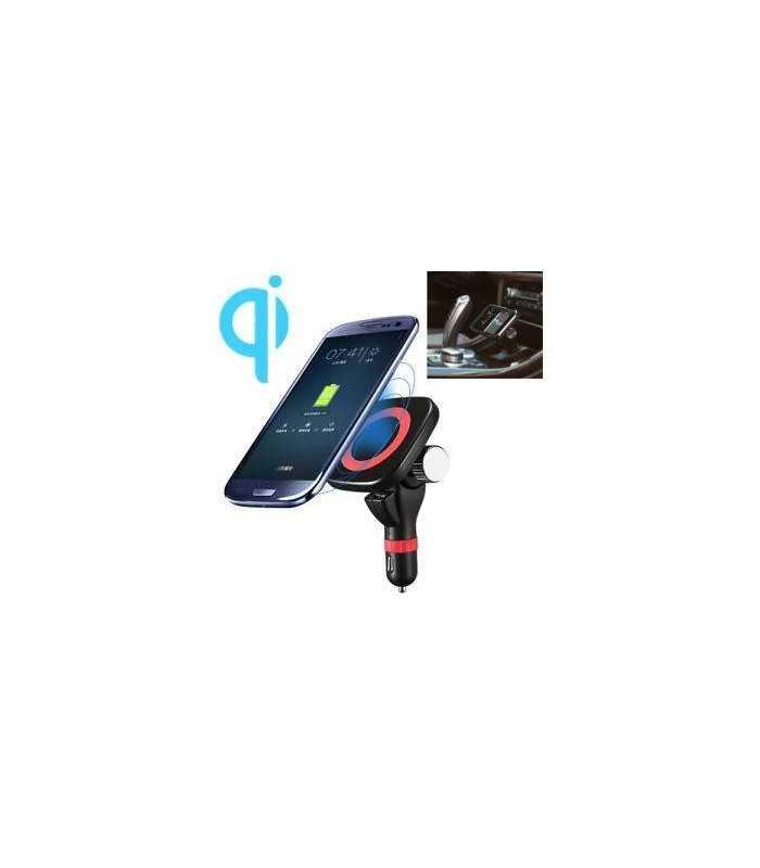 car wireless charger qi quick charging fast charge 5v 24a incarcator auto 1