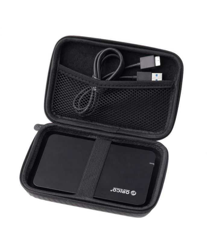 carcasa protectie orico phm 25 25 hdd neagra phm 25 bk 1