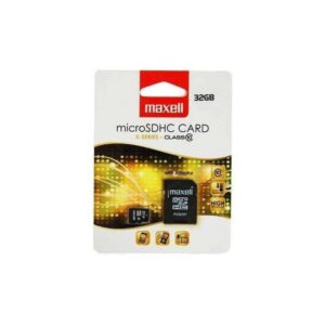 Card microSD 32GB Clasa 10 +adaptor SD X-series Maxell