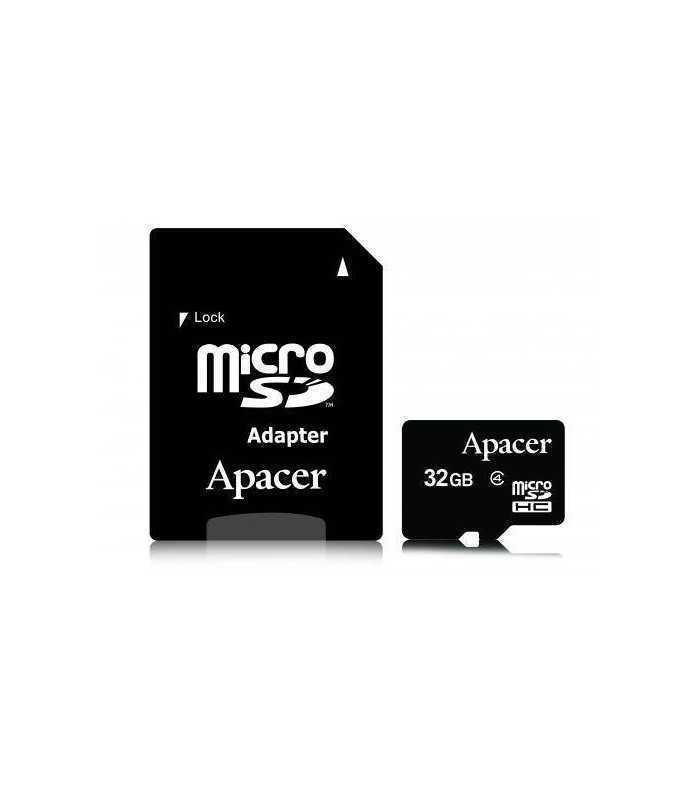 Card microSDHC 32GB Clasa 4 cu adaptor SD Apacer