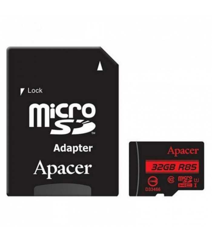Card microSDHC UHS-I Apacer 32GB clasa10 cu adaptor SD