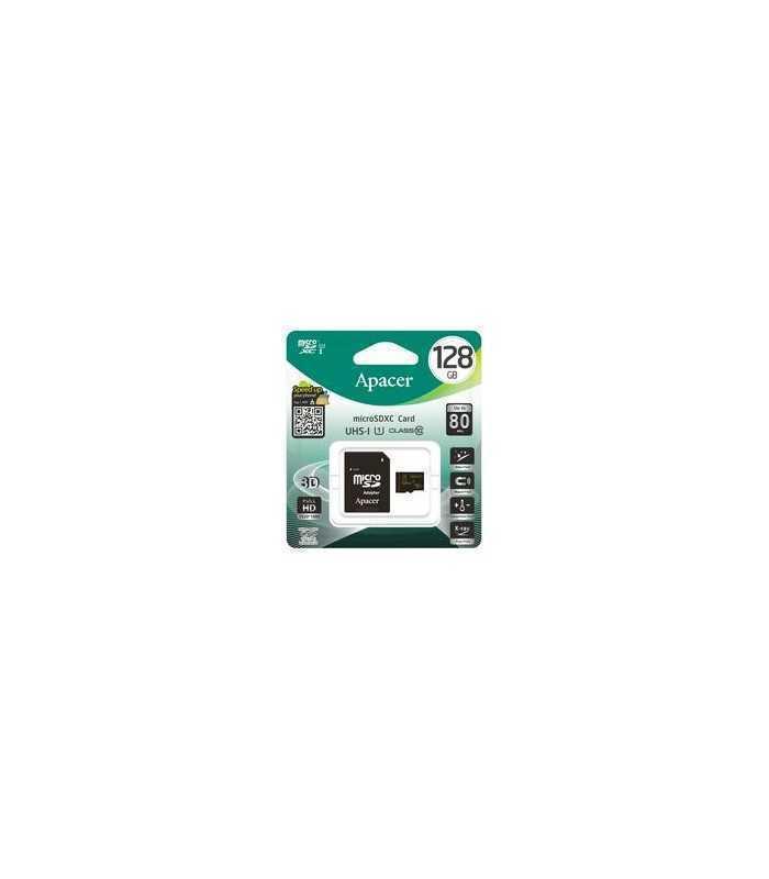 Card microSDXC UHS-I 128GB clasa 10 cu adaptor SD Apacer