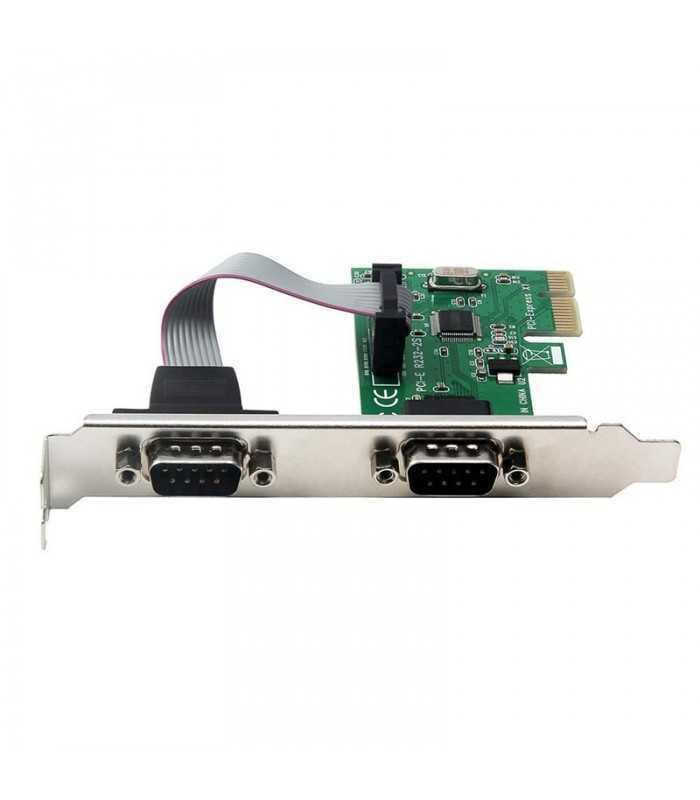 Card PCIE RS232 placa PCI-E la 2x RS232 SERIAL