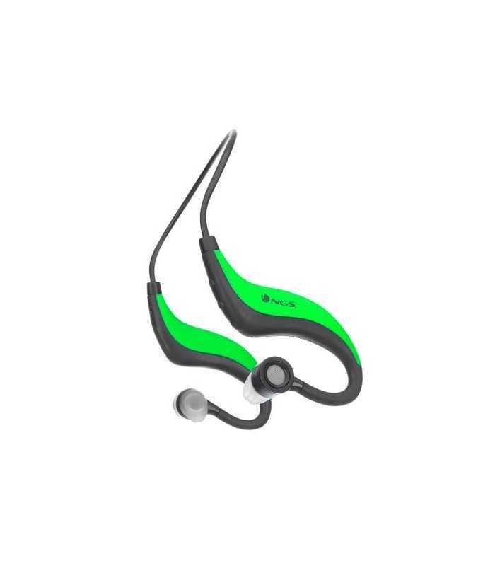 Casca bluetooth 3.0 Runner Artica verde NGS