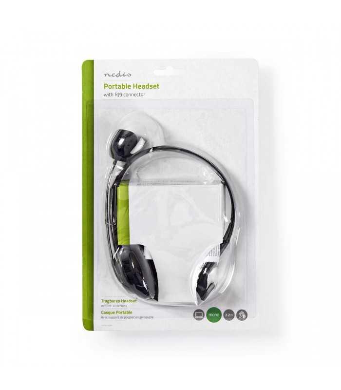 casca call center mono mufa rj9 22m nedis 1