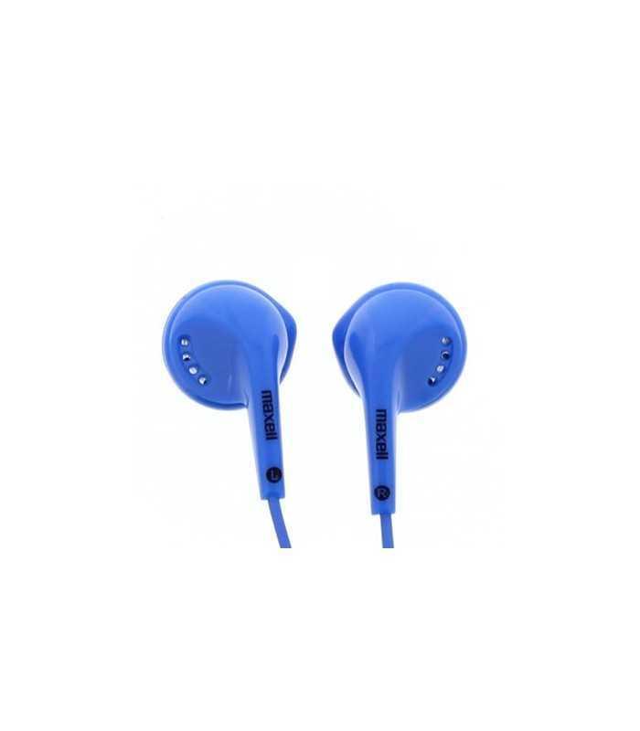 casca in ureche 35 mm albastru eb95 cu microfon maxell 1