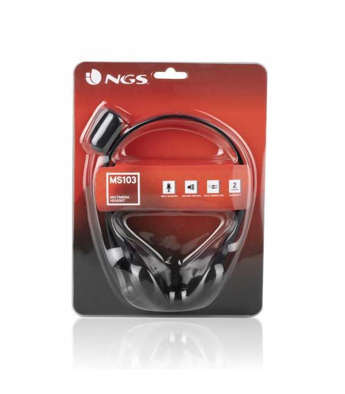 casca multimedia cu microfon si control volum ngs 4
