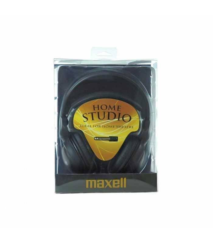 casca stereo 35 mm cablu 5m negru maxell home studio 1