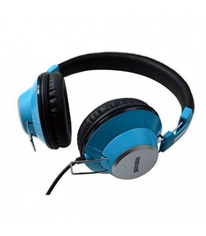 casca stereo dj retro maxell albastra 35 mm 13m 3