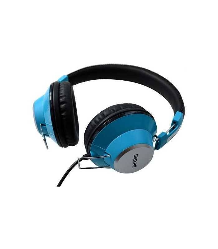 Casca stereo DJ Retro Maxell albastra 3.5 mm 1.3m
