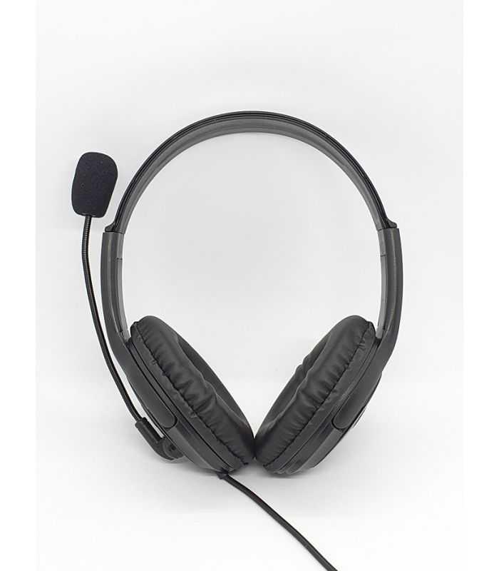 Casca Stereo Multimedia 40mm Cu Microfon Brat Flexibil 35 Mm Jack 4 Contacte Cablu 2m Hs Mm01 Hct