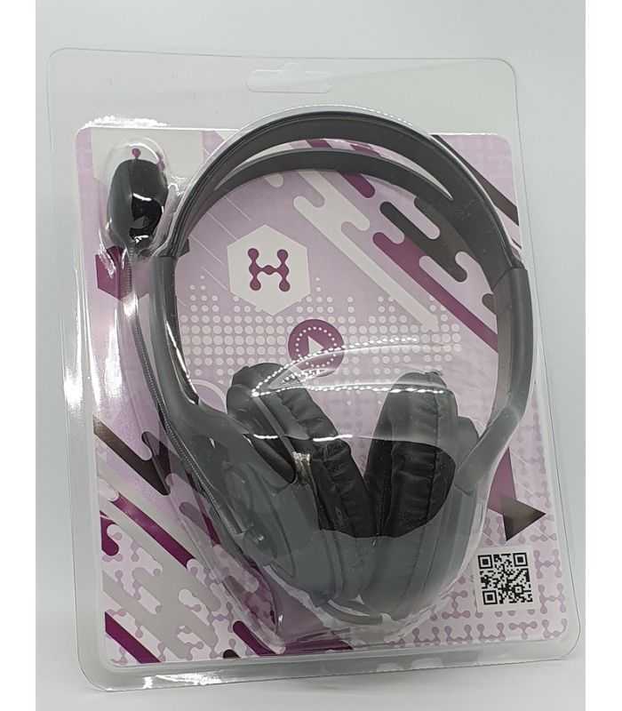 Casca Stereo Multimedia 40mm Cu Microfon Brat Flexibil 35 Mm Jack 4 Contacte Cablu 2m Hs Mm01 Hct